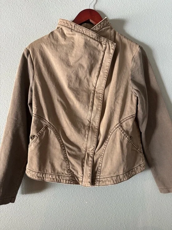 Anthropologie Marrakech Asymmetrical Zip Moto Jacket - Picture 6 of 7